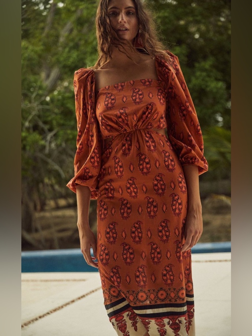 Johanna Ortiz Indian roar cut-out dress 6